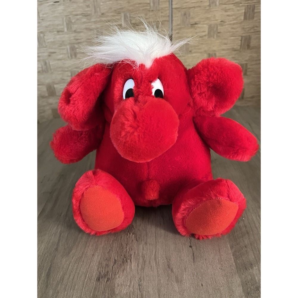 Kodak Kolorkins Toys "Flash"‎ Red Stuffed Plush Plushie Vintage 1989